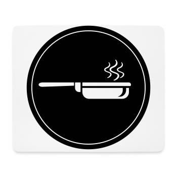 Cooking pan - Mouse Pad (horizontal) - white - Front