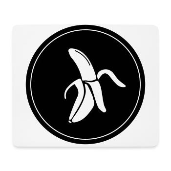 Icône Banane - Tapis de souris (format paysage) - blanc - Devant