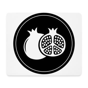 Icône Grenade - Tapis de souris (format paysage) - blanc - Devant