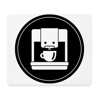 Coffee machine icon - Mouse Pad (horizontal) - white - Front