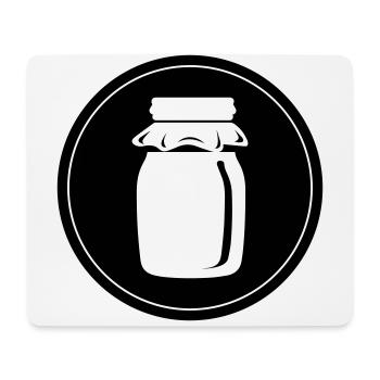 Honig symbol Imker - Mousepad (Querformat) - Weiß - Vorne