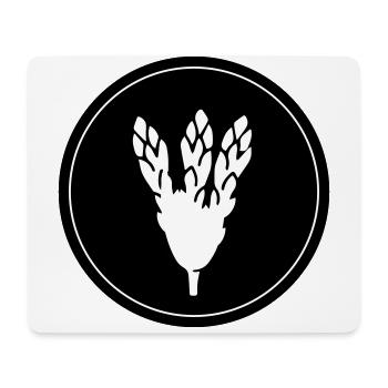 Asparagus Vegetables - Mouse Pad (horizontal) - white - Front