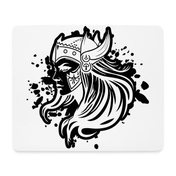 Viking Woman Warrior Viking - Mouse Pad (horizontal) - white - Front