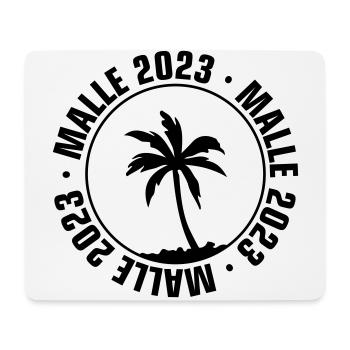 Malle 2023 Mallorca Travel - Mousepad (Querformat) - Weiß - Vorne