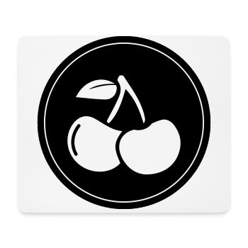 Cherry fruit - Mouse Pad (horizontal) - white - Front