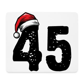 45 Number Christmas - Mouse Pad (horizontal) - white - Front