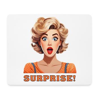 Surprise! - Mouse Pad (horizontal) - white - Front