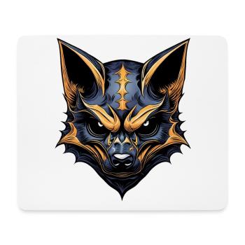 Une chauve-souris aventureuse - Tapis de souris (format paysage) - blanc - Devant