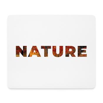 Nature - Tapis de souris (format paysage) - blanc - Devant