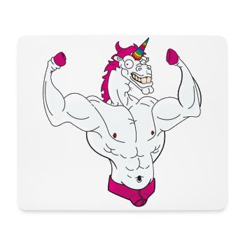 Pferdinant das Einhorn - Mousepad (Querformat) - Weiß - Vorne