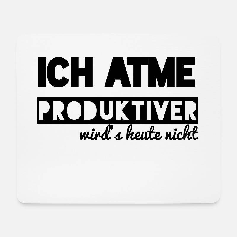 Productive - Mouse Pad (horizontal) - white