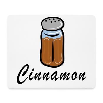 Cinnamon shaker - Mousepad (Querformat) - Weiß - Vorne