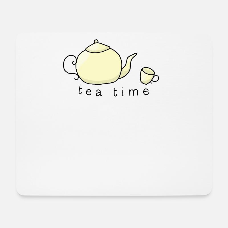 tea time - Mouse Pad (horizontal) - white