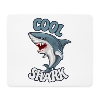 Requins cool animaux marins océan cool requin - Tapis de souris (format paysage) - blanc - Devant