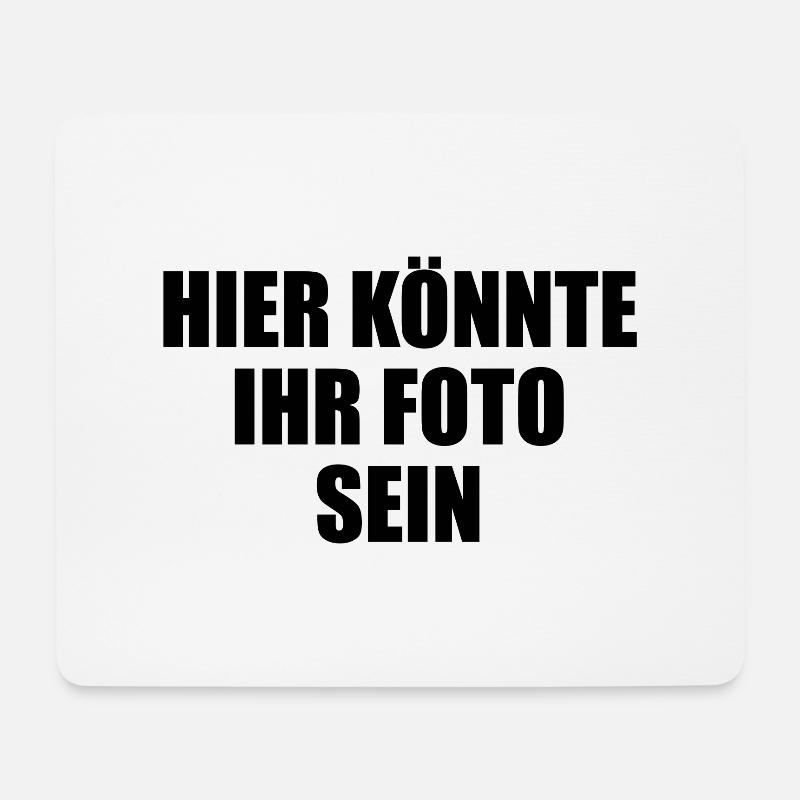 Hier könnte ihr Foto Geschenk selber gestalten - Mousepad (Querformat) - Weiß