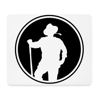 farmer kreis - Tapis de souris (format paysage) - blanc - Devant