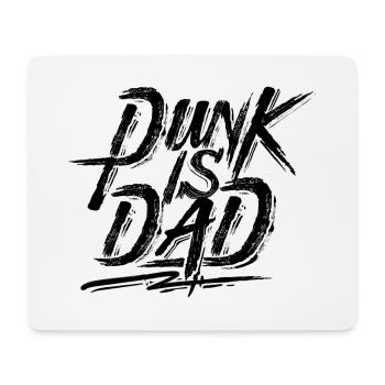 Père - Meilleur papa - Punk est papa - pos - Tapis de souris (format paysage) - blanc - Devant