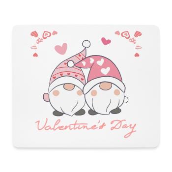Valentine Zwerge 2 - Mousepad (Querformat) - Weiß - Vorne