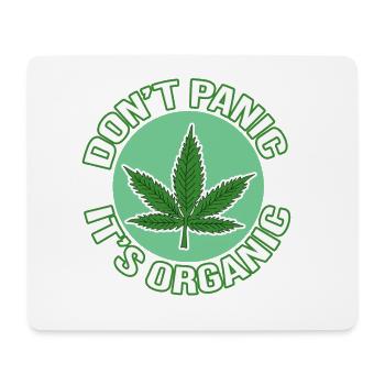 Hemp Grass Cannabis Hemp Leaf Saying Motif - Mouse Pad (horizontal) - white - Front