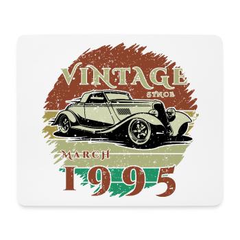 30e anniversaire - Classiques - Millésime depuis 03/1995 - Tapis de souris (format paysage) - blanc - Devant