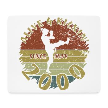 25. Geburtstag Vivant depuis 05/2000 - Tapis de souris (format paysage) - blanc - Devant