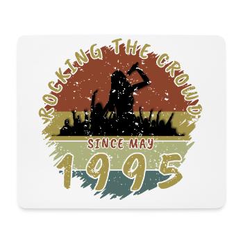 30th Birthday Rocking the crowd SNG 05/1995 - Mouse Pad (horizontal) - white - Front