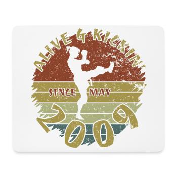 16. Geburtstag Alive and kickin since 05/2009 - Mousepad (Querformat) - Weiß - Vorne