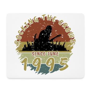30th Birthday Rocking the crowd GIT 06/1995 - Mouse Pad (horizontal) - white - Front