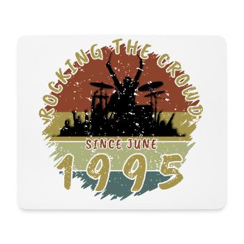 30th Birthday Rocking the crowd DRM 06/1995 - Mouse Pad (horizontal) - white - Front
