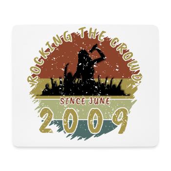 16. Geburtstag Rocking the crowd SNG 06/2009 - Mousepad (Querformat) - Weiß - Vorne