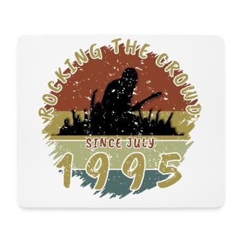 30th Birthday Rocking the crowd GIT 07/1995 - Mouse Pad (horizontal) - white - Front