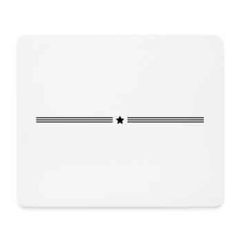 star line - Mouse Pad (horizontal) - white - Front