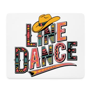 La danse en ligne : mon hobby - ma passion - mon truc - Tapis de souris (format paysage) - blanc - Devant