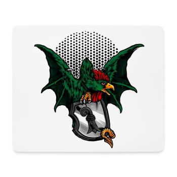 basilic - Tapis de souris (format paysage) - blanc - Devant
