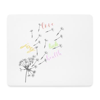 Pusteblumen Wishes - Mouse Pad (horizontal) - white - Front