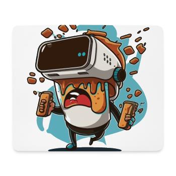 Future City VR - Tapis de souris (format paysage) - blanc - Devant