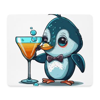 Fancy Penguin - Mouse Pad (horizontal) - white - Front