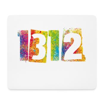ACAB 1312 - Mousepad (Querformat) - Weiß - Vorne