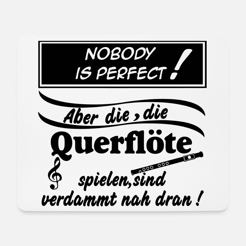Fanfahrenzug, Spielmannszug,Querflöte...(25) - Mousepad (Querformat) - Weiß