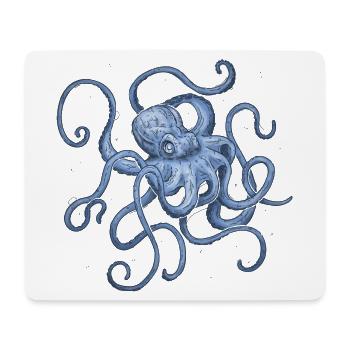 Octopus - Mouse Pad (horizontal) - white - Front