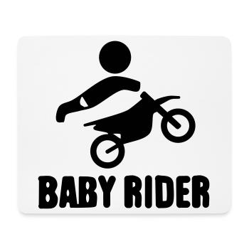 Baby Rider  - Mousepad (Querformat) - Weiß - Vorne