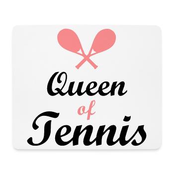 Tennis - Mousepad (Querformat) - Weiß - Vorne