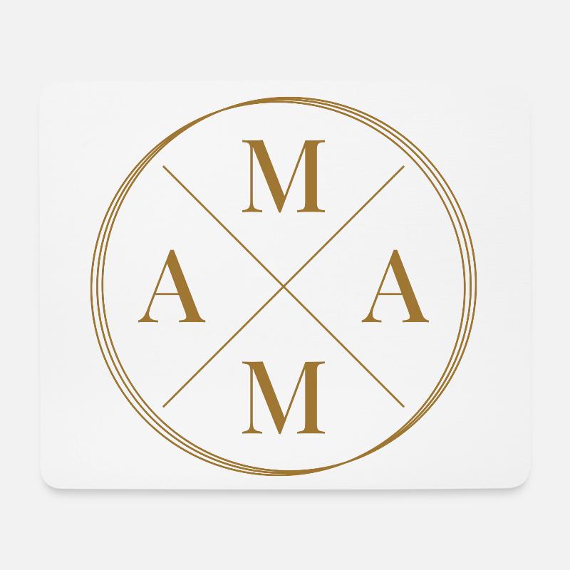 Mama Mutter Muttertag - Mousepad (Querformat) - Weiß