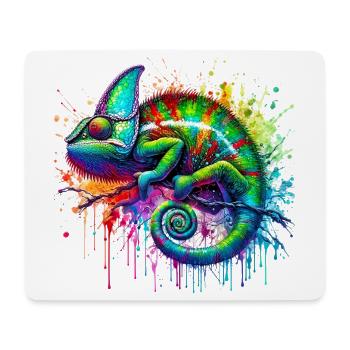 Chameleon - Mouse Pad (horizontal) - white - Front