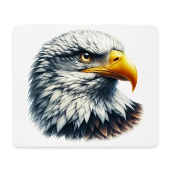 Eagle - Mouse Pad (horizontal) - white - Front