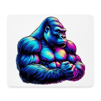 Gorilla - Mouse Pad (horizontal) - white - Front