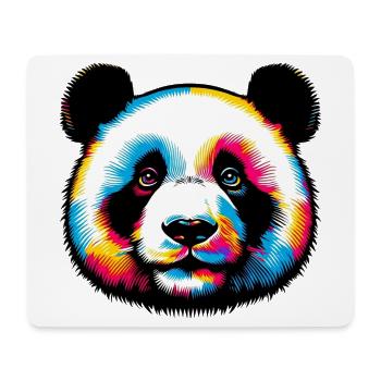 Panda - Mousepad (Querformat) - Weiß - Vorne