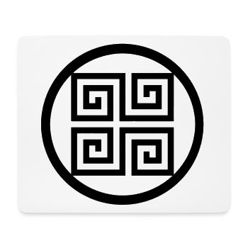 Griechisches Symbol - Mousepad (Querformat) - Weiß - Vorne