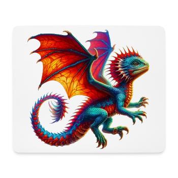 Dragon - Mouse Pad (horizontal) - white - Front