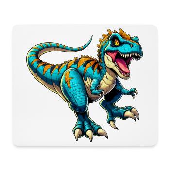 Dinosaure - Tapis de souris (format paysage) - blanc - Devant